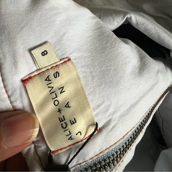 ALICE + OLIVIA Square Neckline Mini Dress Size: M | US 8 - Picture 9 of 10